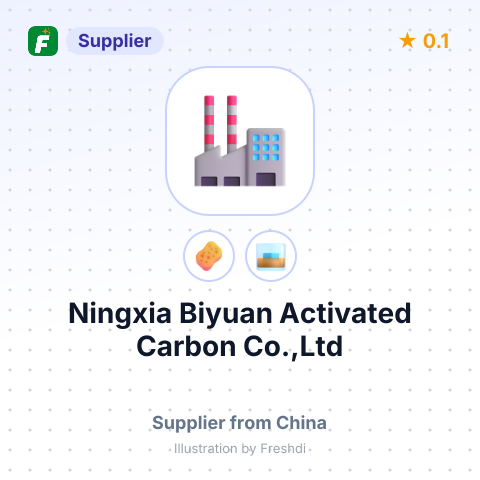 Ningxia Biyuan Activated Carbon Co.,Ltd – summary card, no photo uploaded yet
