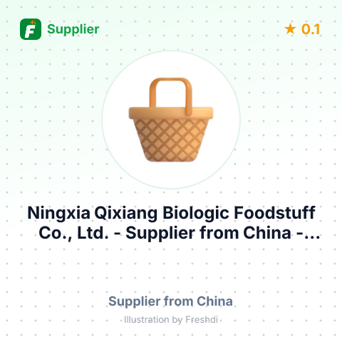 Ningxia Qixiang Biologic Foodstuff Co., Ltd.  – summary card, no photo uploaded yet