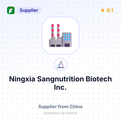 Ningxia Sangnutrition Biotech Inc. – summary card, no photo uploaded yet