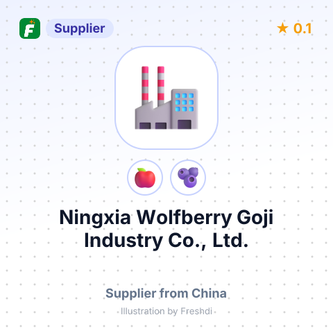 Ningxia Wolfberry Goji Industry Co., Ltd.  – summary card, no photo uploaded yet
