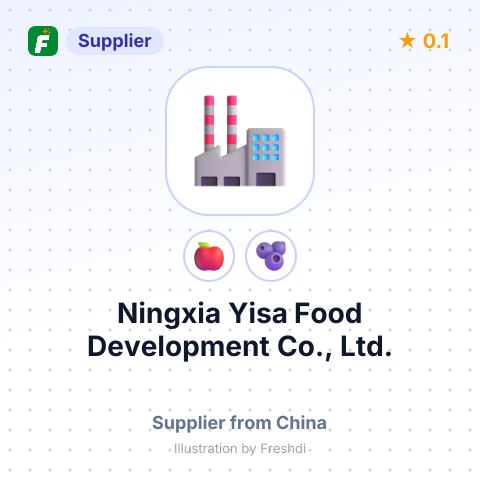 Ningxia Yisa Food Development Co., Ltd.  – summary card, no photo uploaded yet