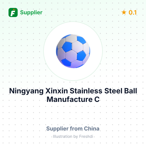 Ningyang Xinxin Stainless Steel Ball Manufacture C – summary card, no photo uploaded yet