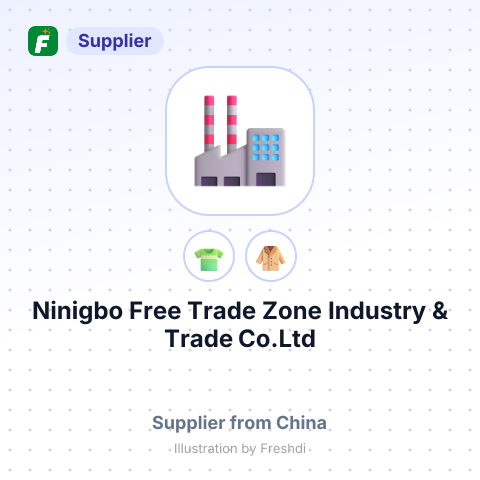 Ninigbo Free Trade Zone Industry & Trade Co.Ltd – summary card, no photo uploaded yet