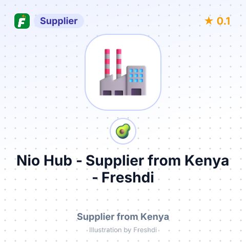 Nio Hub  – summary card, no photo uploaded yet