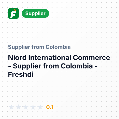 Niord International Commerce  – summary card, no photo uploaded yet