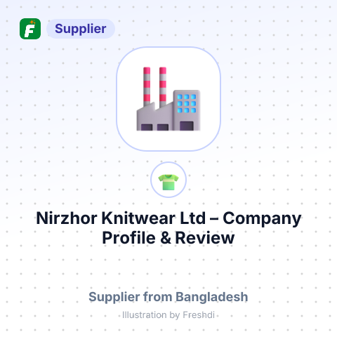 Nirzhor Knitwear Ltd – summary card, no photo uploaded yet
