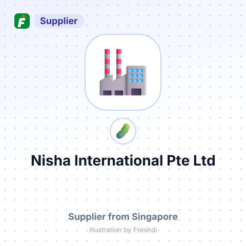 Nisha International Pte Ltd – summary card, no photo uploaded yet