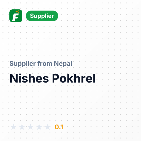 Nishes Pokhrel  – summary card, no photo uploaded yet