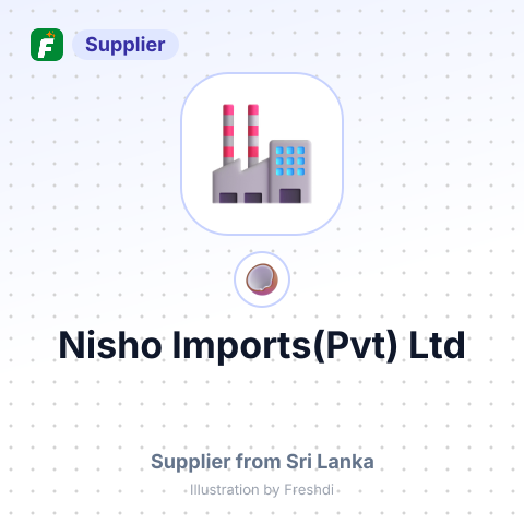Nisho Imports(Pvt) Ltd – summary card, no photo uploaded yet