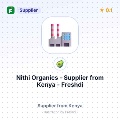 Nithi Organics  – summary card, no photo uploaded yet