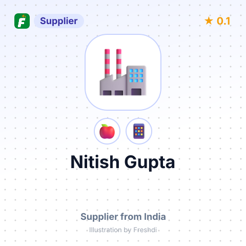 Nitish Gupta  – summary card, no photo uploaded yet