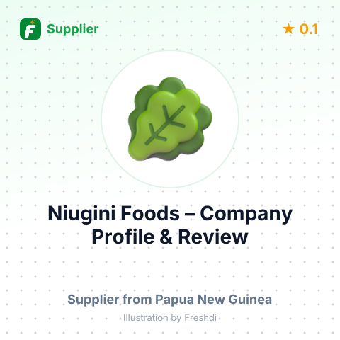 Niugini Foods – summary card, no photo uploaded yet