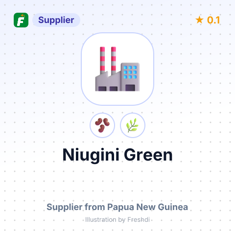Niugini Green  – summary card, no photo uploaded yet