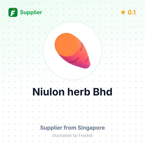 Niulon herb Bhd – summary card, no photo uploaded yet