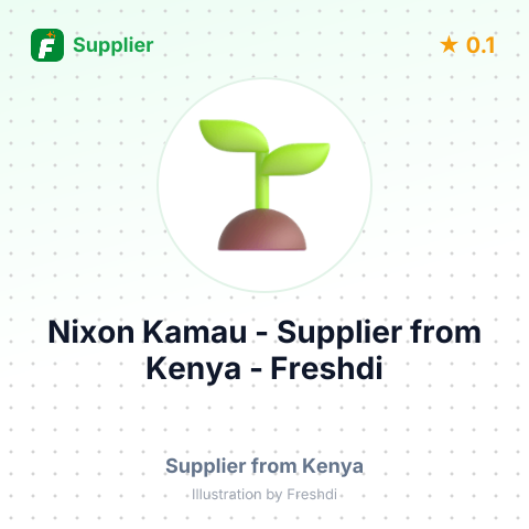 Nixon Kamau  – summary card, no photo uploaded yet
