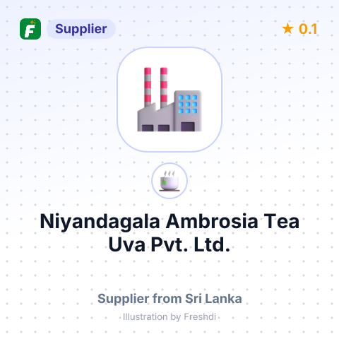 Niyandagala Ambrosia Tea Uva Pvt. Ltd.  – summary card, no photo uploaded yet