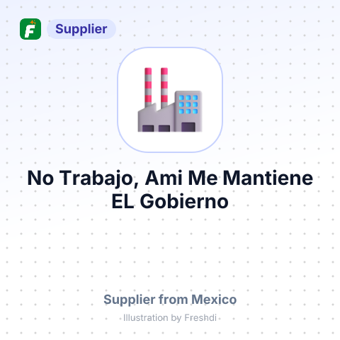 No Trabajo, Ami Me Mantiene EL Gobierno – summary card, no photo uploaded yet