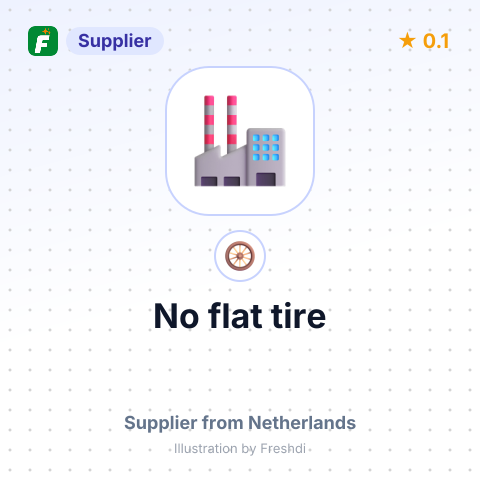 No flat tire – summary card, no photo uploaded yet