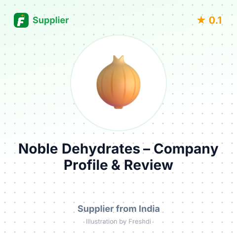 Noble Dehydrates – summary card, no photo uploaded yet