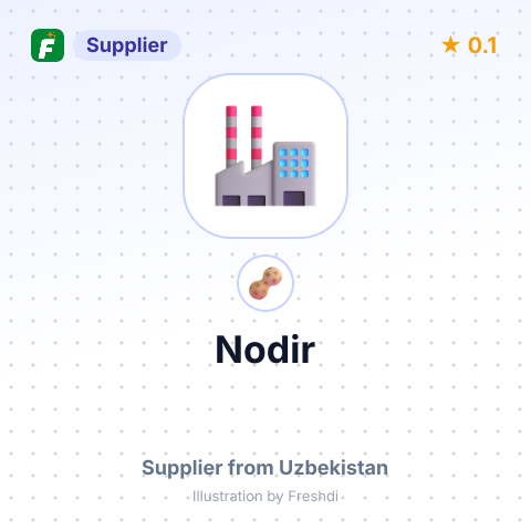 Nodir  – summary card, no photo uploaded yet