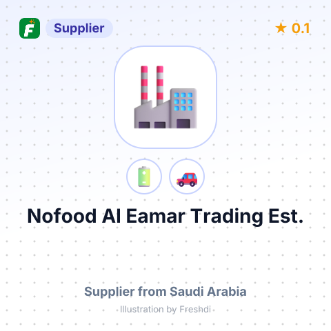 Nofood Al Eamar Trading Est. – summary card, no photo uploaded yet