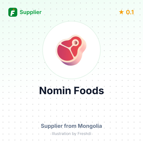 Nomin Foods  – summary card, no photo uploaded yet