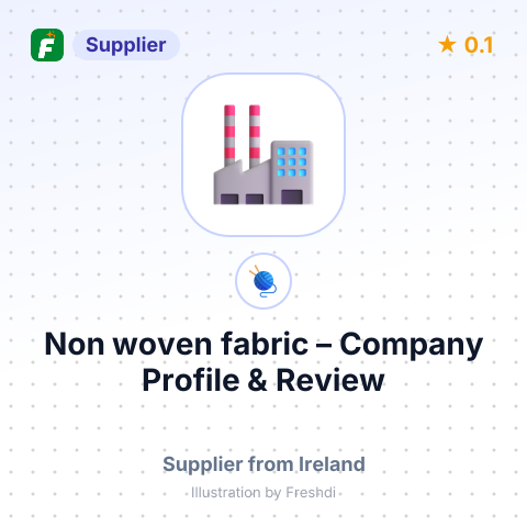 Non woven fabric – summary card, no photo uploaded yet