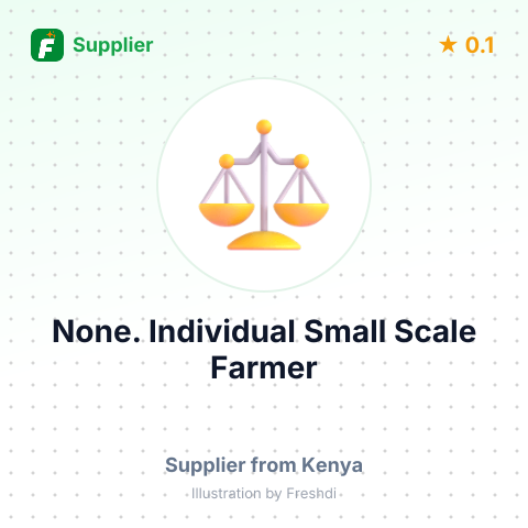 None. Individual Small Scale Farmer  – summary card, no photo uploaded yet