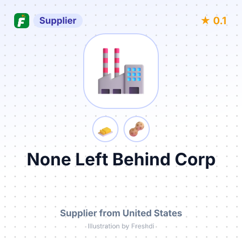 None Left Behind Corp – summary card, no photo uploaded yet