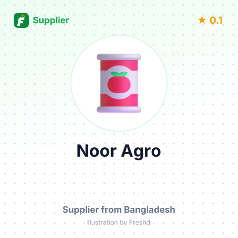 Noor Agro  – summary card, no photo uploaded yet