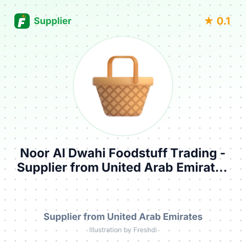 Noor Al Dwahi Foodstuff Trading  – summary card, no photo uploaded yet