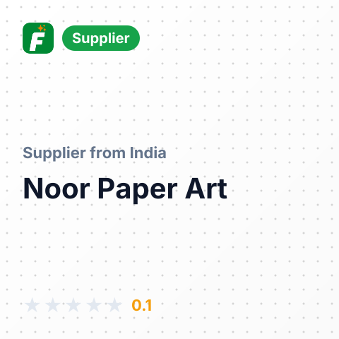 Noor Paper Art – summary card, no photo uploaded yet