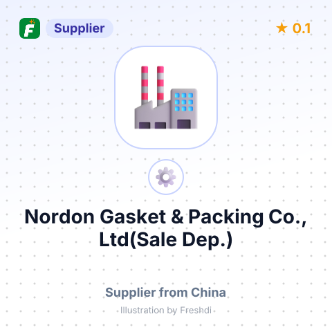 Nordon Gasket & Packing Co., Ltd(Sale Dep.) – summary card, no photo uploaded yet