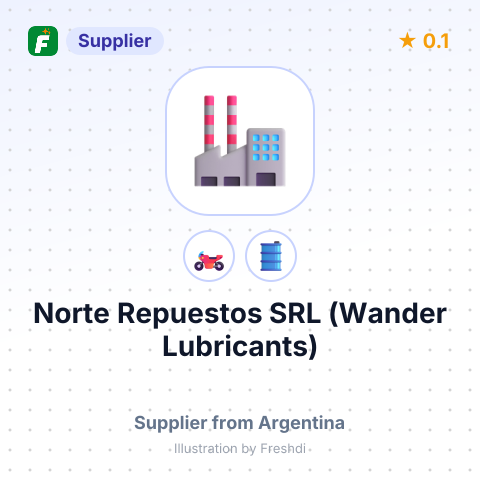 Norte Repuestos SRL (Wander Lubricants) – summary card, no photo uploaded yet