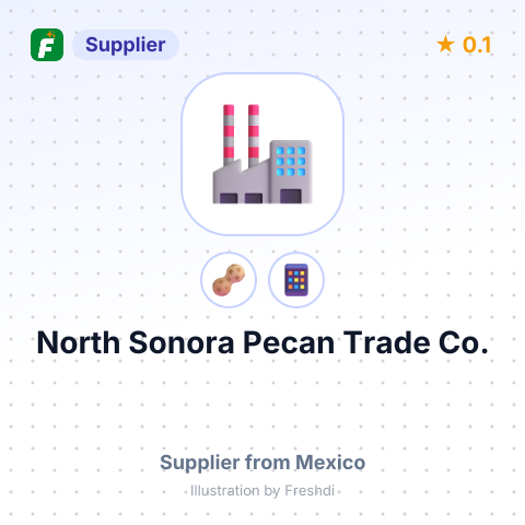 North Sonora Pecan Trade Co.  – summary card, no photo uploaded yet