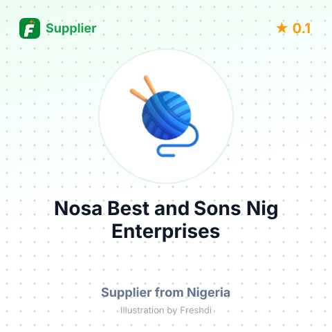 Nosa Best and Sons Nig Enterprises – summary card, no photo uploaded yet