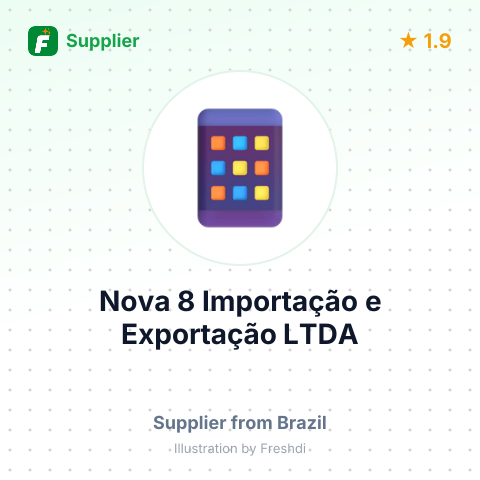 Nova 8 Importação e Exportação LTDA – summary card, no photo uploaded yet