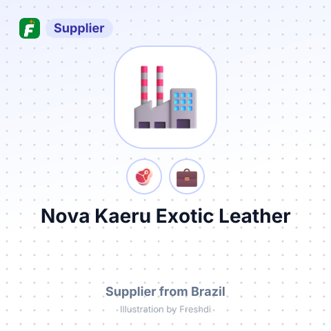 Nova Kaeru Exotic Leather – summary card, no photo uploaded yet