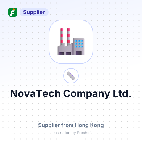 NovaTech Company Ltd. – summary card, no photo uploaded yet