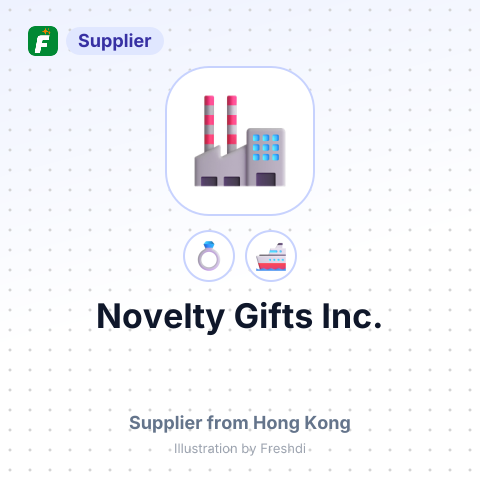 Novelty Gifts Inc. – summary card, no photo uploaded yet