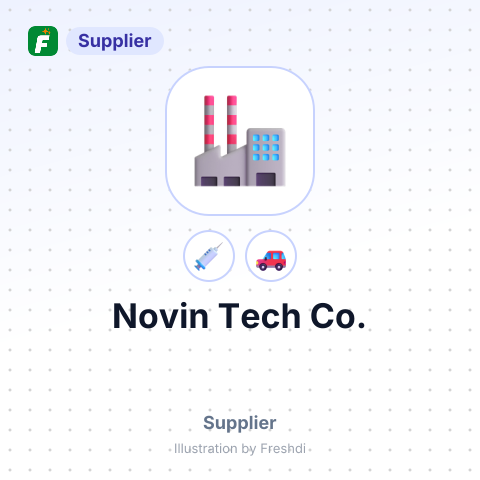 Novin Tech Co. – summary card, no photo uploaded yet