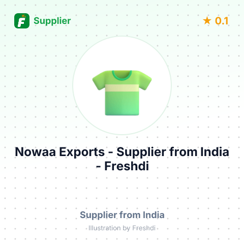 Nowaa Exports  – summary card, no photo uploaded yet