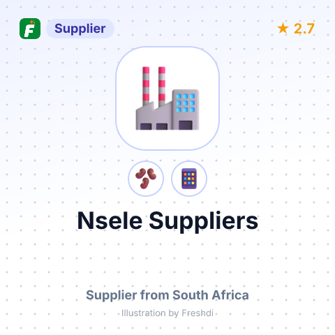 Nsele  Suppliers – summary card, no photo uploaded yet