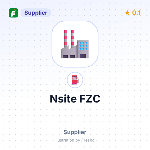 Nsite FZC – summary card, no photo uploaded yet