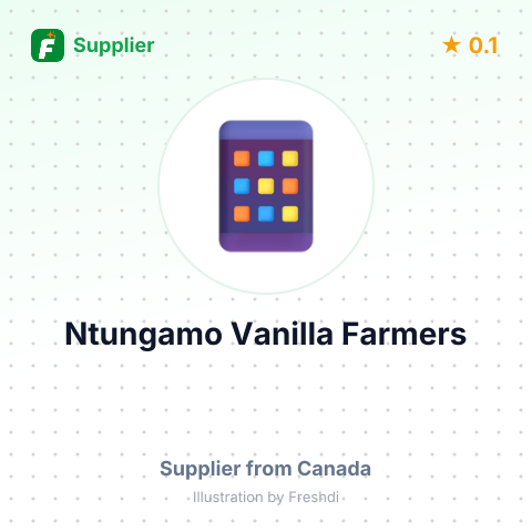Ntungamo Vanilla Farmers  – summary card, no photo uploaded yet