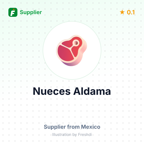 Nueces Aldama – summary card, no photo uploaded yet