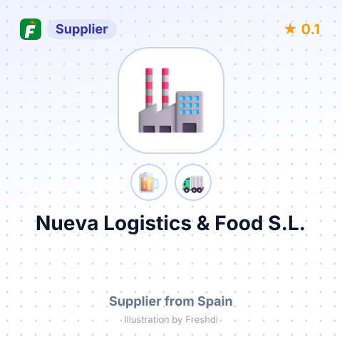 Nueva Logistics & Food S.L. – summary card, no photo uploaded yet