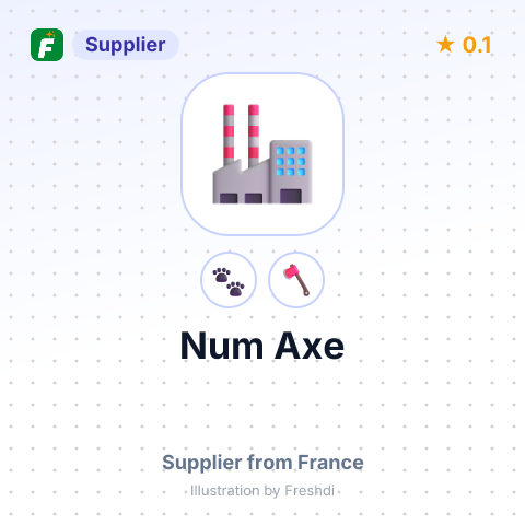 Num Axe – summary card, no photo uploaded yet
