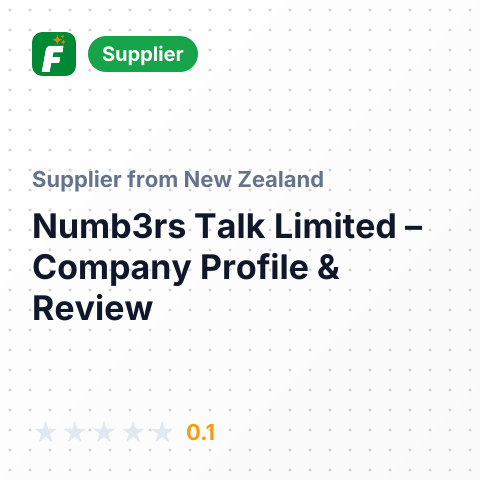 Numb3rs Talk Limited – summary card, no photo uploaded yet