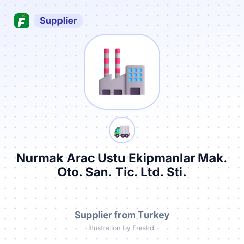 Nurmak Arac Ustu Ekipmanlar Mak. Oto. San. Tic. Ltd. Sti. – summary card, no photo uploaded yet